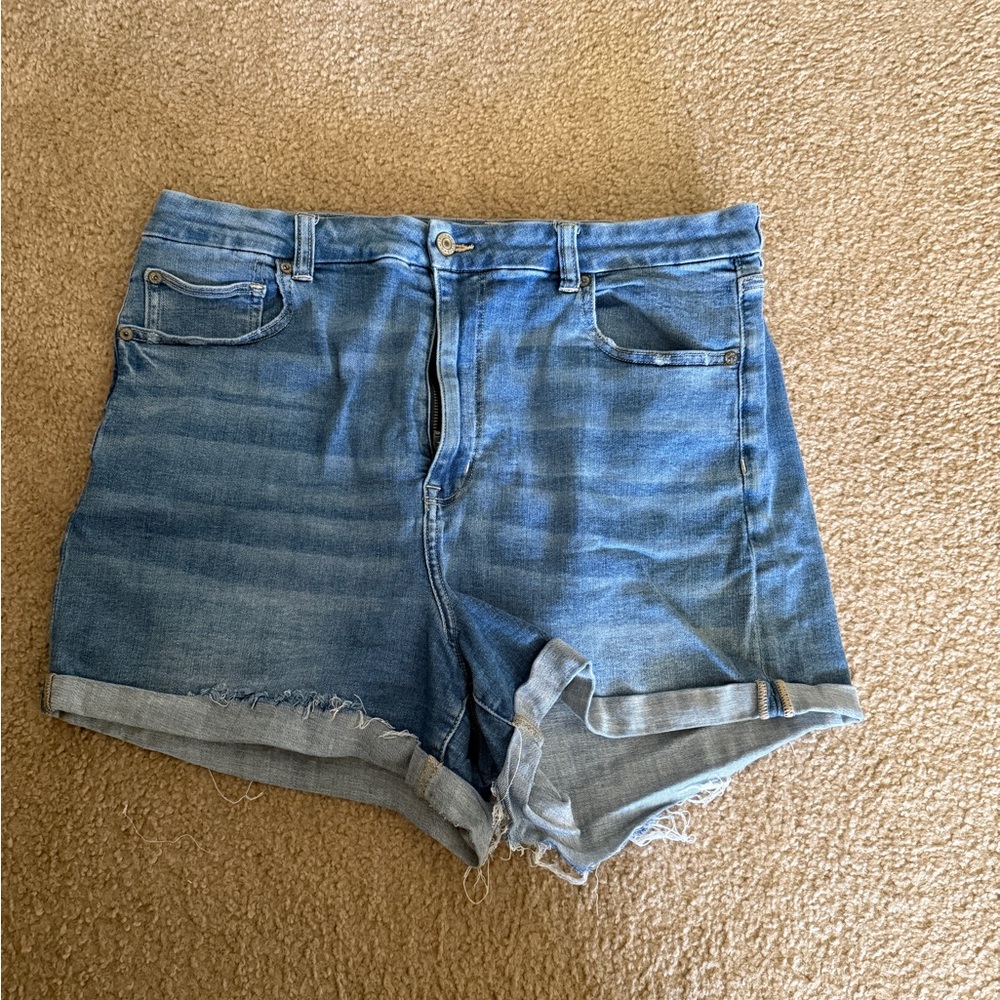 American Eagle Outfitters Light Blue Jean Shorts
